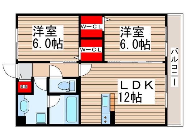 レジデンス葛西の物件間取画像